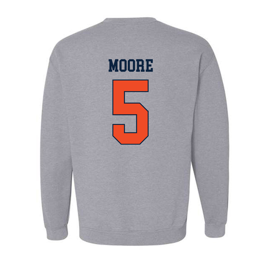 Auburn - NCAA Men's Basketball : Chris Moore - Crewneck Sweatshirt Generic Shersey