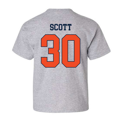 Auburn - NCAA Women's Basketball : Savannah Scott - Youth T-Shirt Generic Shersey