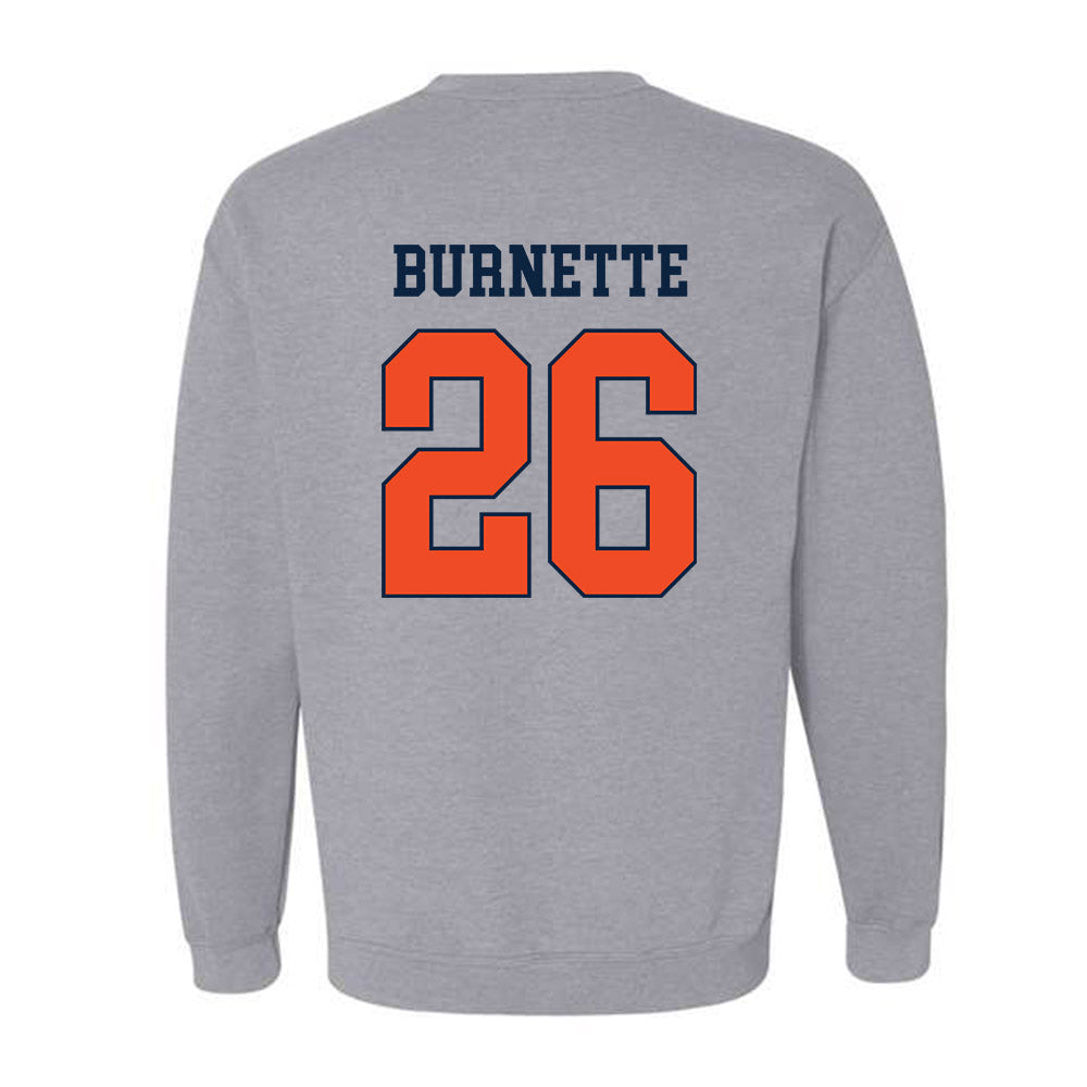 Auburn - NCAA Football : Christian Burnette - Crewneck Sweatshirt Generic Shersey