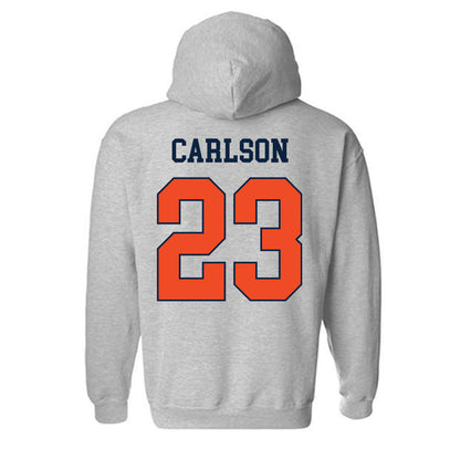 Auburn - NCAA Baseball : Parker Carlson - Hooded Sweatshirt Generic Shersey