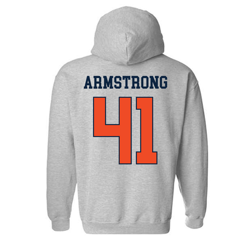 Auburn - NCAA Baseball : John Armstrong - Hooded Sweatshirt Generic Shersey