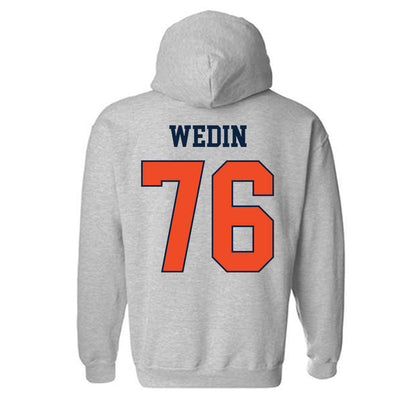 Auburn - NCAA Football : Clay Wedin - Hooded Sweatshirt Generic Shersey