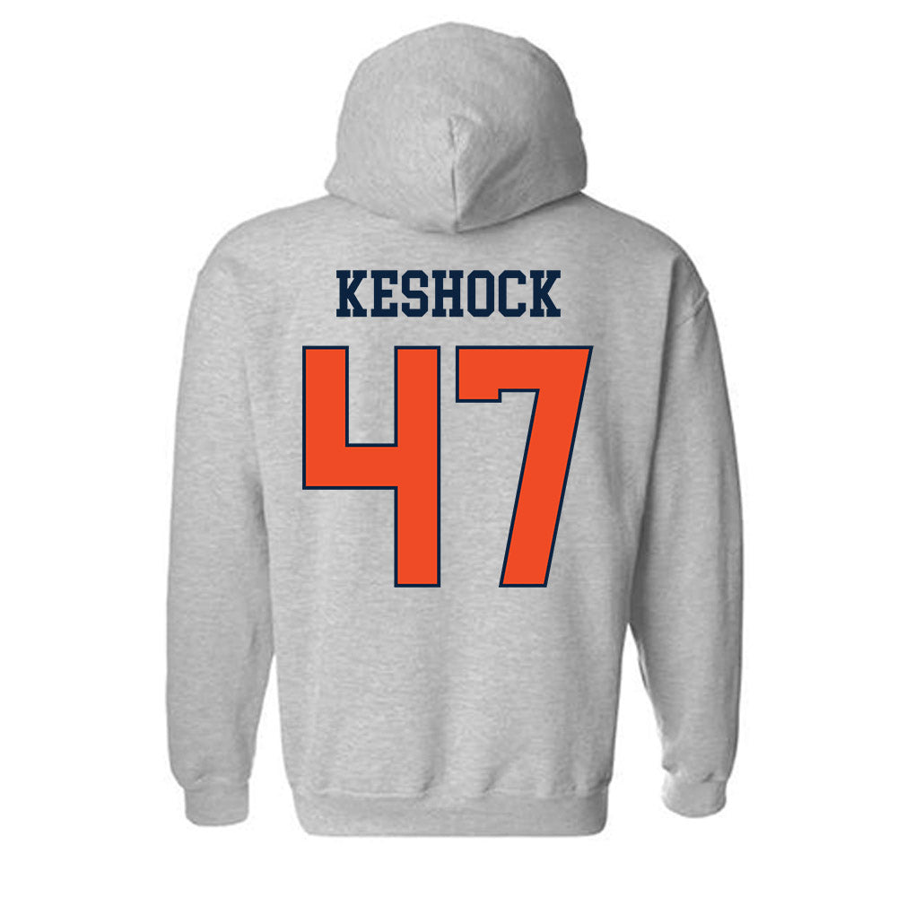 Auburn - NCAA Baseball : Cameron Keshock - Hooded Sweatshirt Generic Shersey