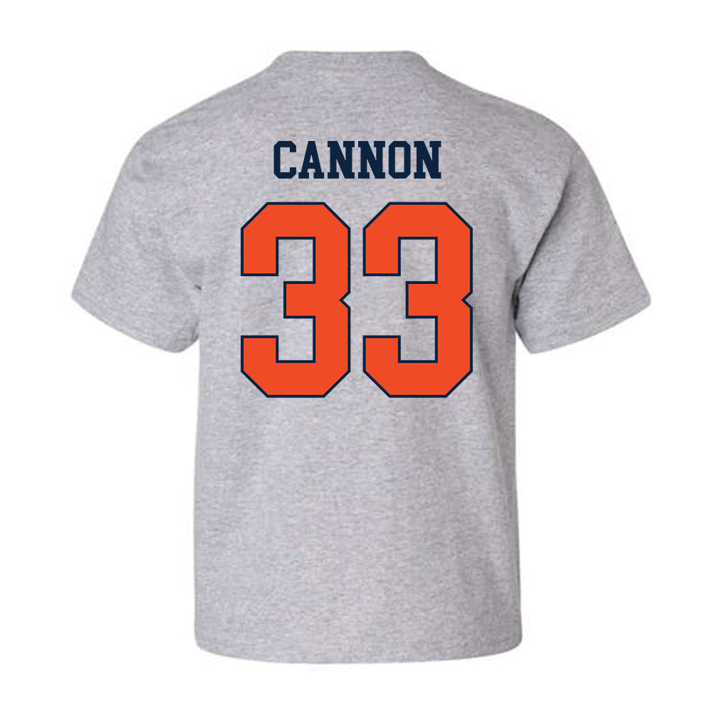 Auburn - NCAA Baseball : Will Cannon - Youth T-Shirt Generic Shersey