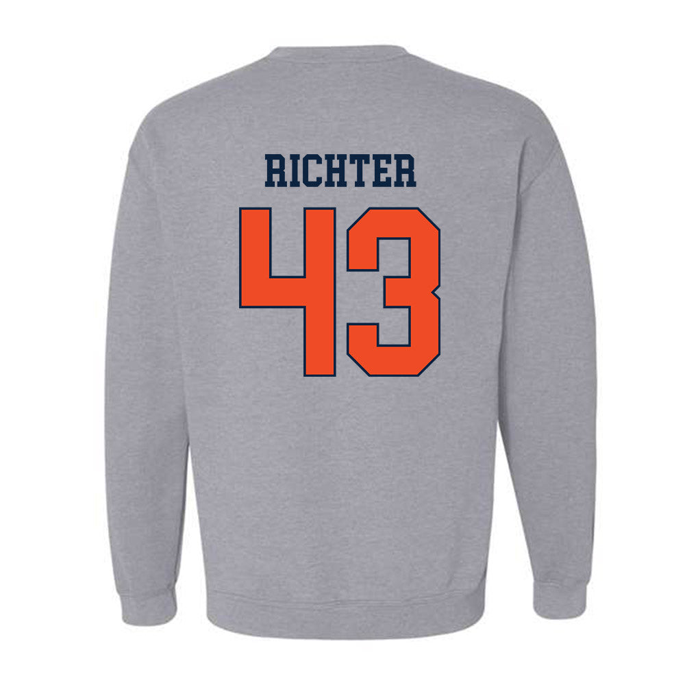 Auburn - NCAA Football : John Martin Richter - Crewneck Sweatshirt Generic Shersey