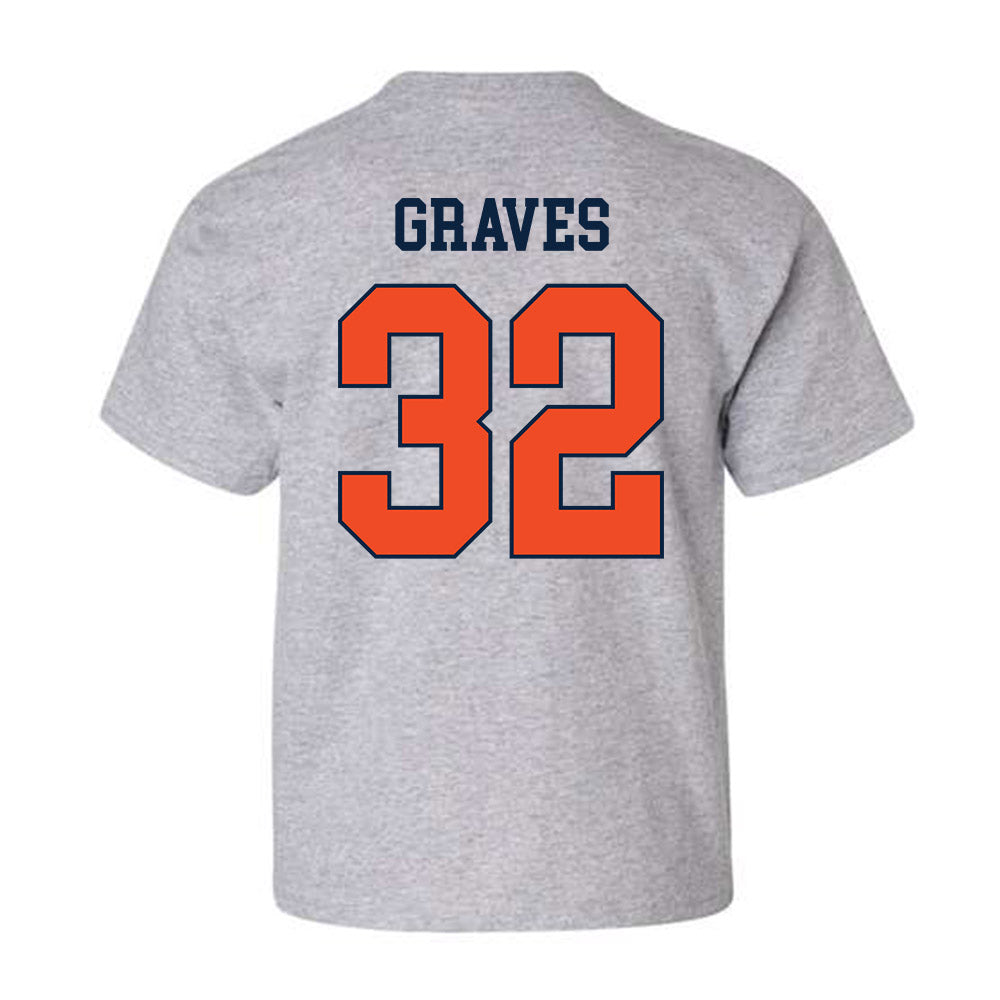 Auburn - NCAA Baseball : Griffin Graves - Youth T-Shirt Generic Shersey