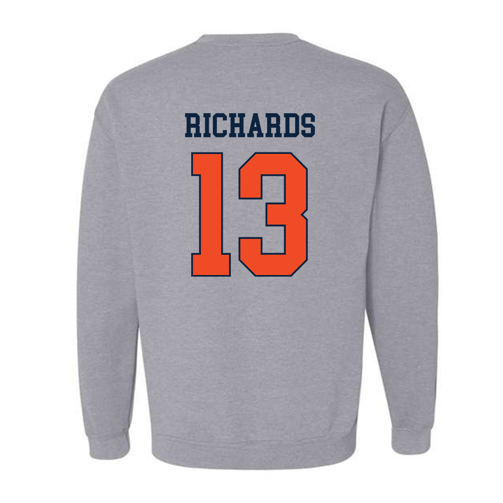 Auburn - NCAA Women's Soccer : Taylor Richards - Crewneck Sweatshirt Generic Shersey