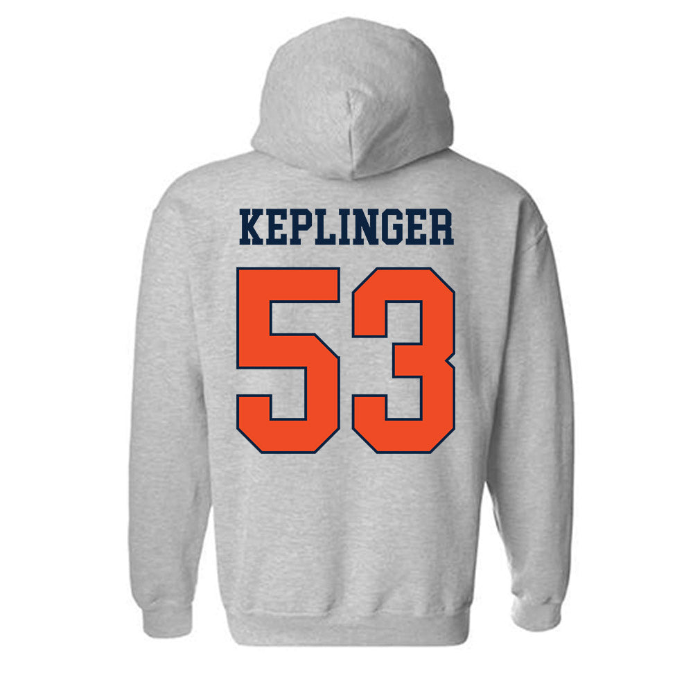 Auburn - NCAA Baseball : Konner Keplinger - Hooded Sweatshirt Generic Shersey