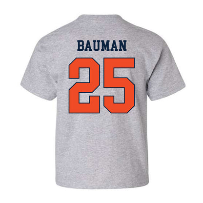 Auburn - NCAA Baseball : Tanner Bauman - Youth T-Shirt Generic Shersey