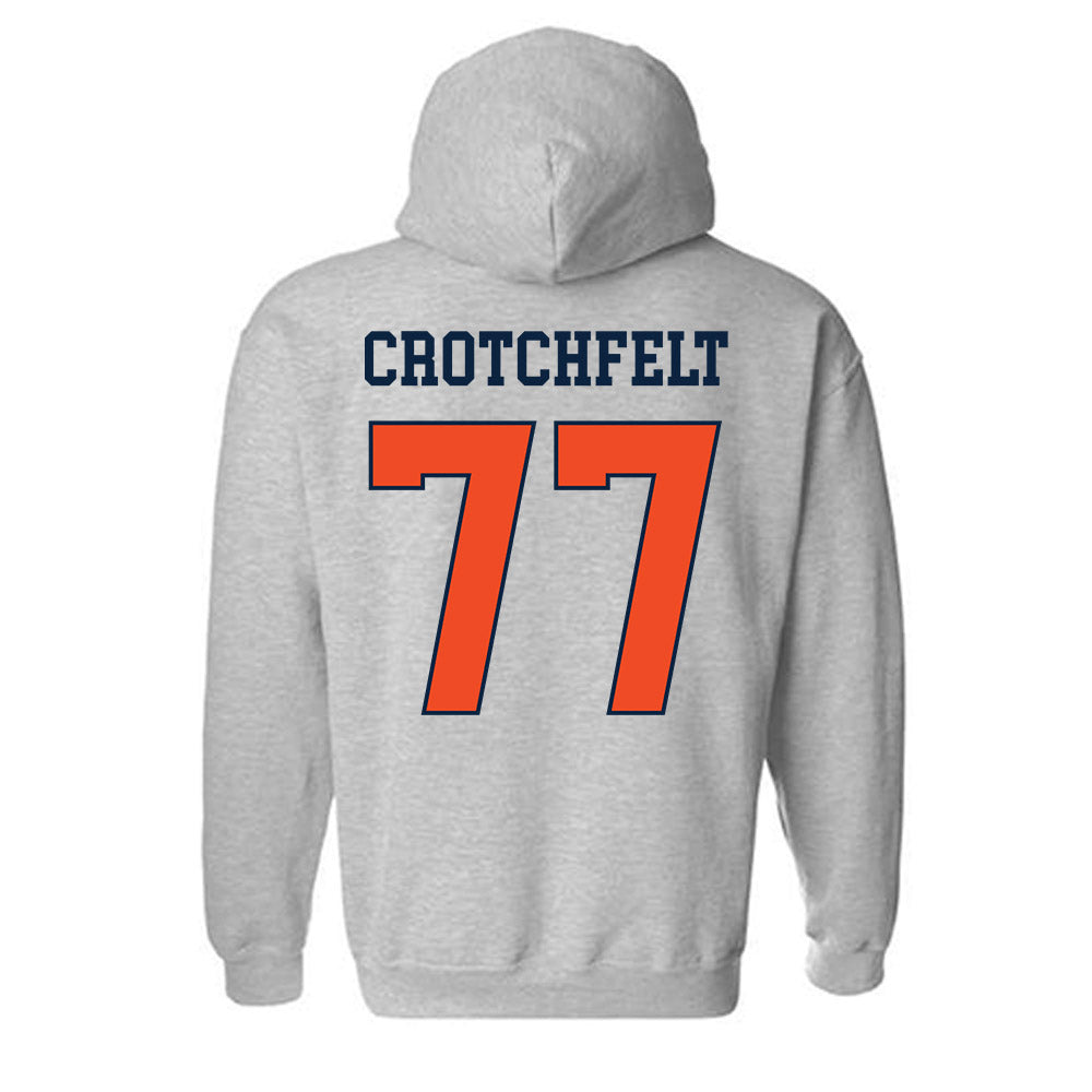 Auburn - NCAA Baseball : Zach Crotchfelt - Hooded Sweatshirt Generic Shersey