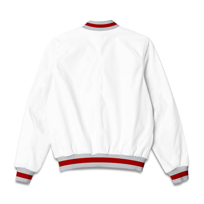 Alabama - Crimson Tide - White Bomber jacket
