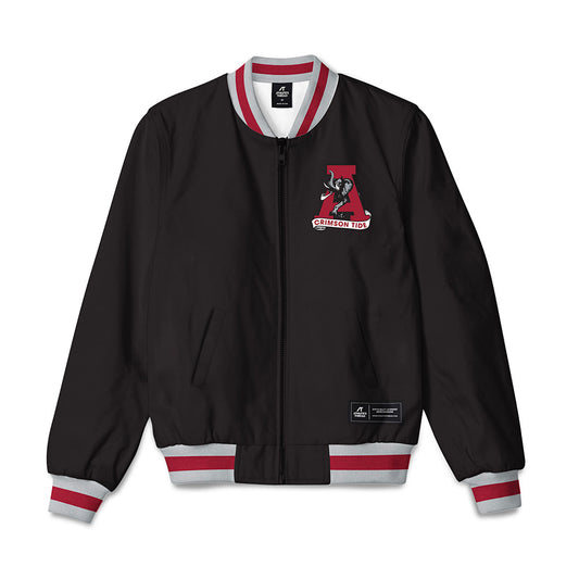 Alabama - Crimson Tide - Black Bomber Jacket