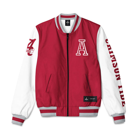 Alabama - Crimson Tide - Crimson Combination Bomber Jacket