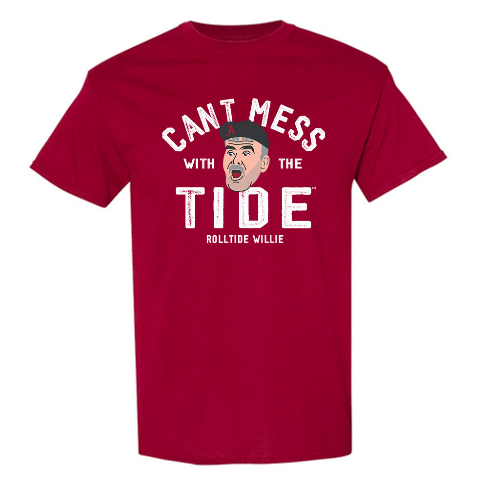 Alabama - Roll Tide Willie : Can't Mess with the Tide - T-shirt