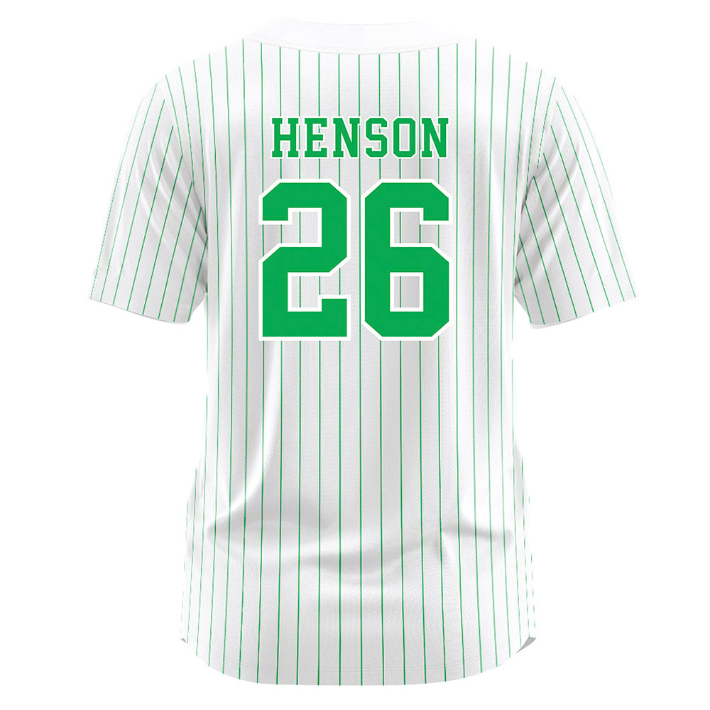 Marshall - NCAA Softball : Lindsay Henson - Softball Jersey White