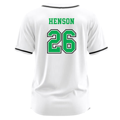 Marshall - NCAA Softball : Lindsay Henson - Softball Jersey White
