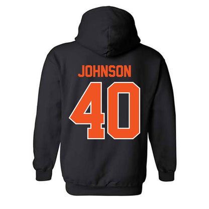 Oklahoma State - NCAA Baseball : Cole Johnson - Hooded Sweatshirt Classic Shersey