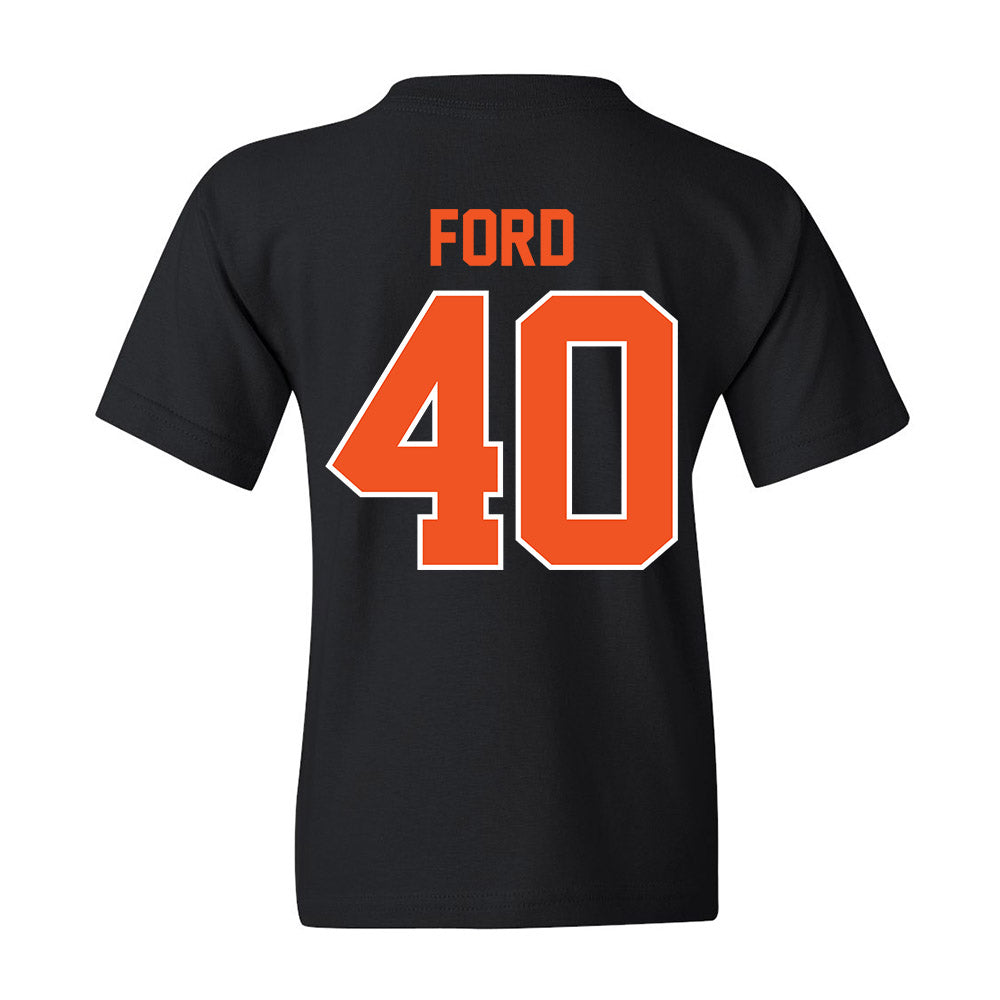 Oklahoma State - NCAA Football : Josh Ford - Youth T-Shirt Classic Shersey