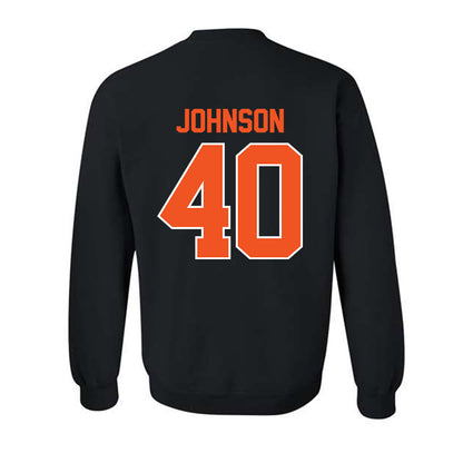 Oklahoma State - NCAA Baseball : Cole Johnson - Crewneck Sweatshirt Classic Shersey