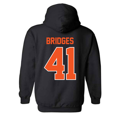 Oklahoma State - NCAA Baseball : Bowen Bridges - Hooded Sweatshirt Classic Shersey