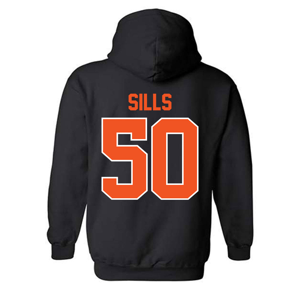 Oklahoma State - NCAA Football : Wiley Sills - Hooded Sweatshirt Classic Shersey