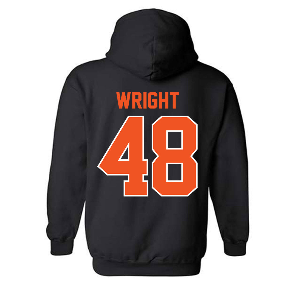 Oklahoma State - NCAA Football : Elijah Wright - Hooded Sweatshirt Classic Shersey