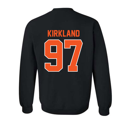 Oklahoma State - NCAA Football : Justin Kirkland - Crewneck Sweatshirt Classic Shersey