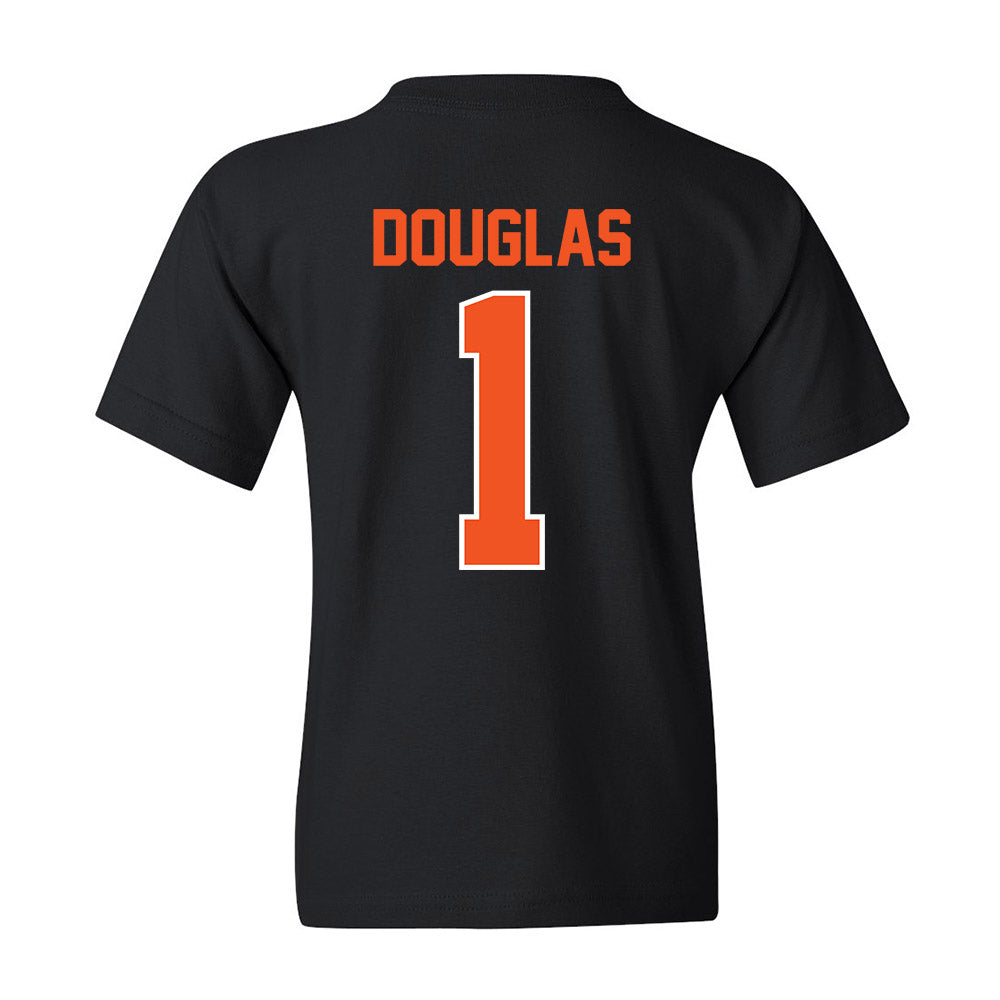 Oklahoma State - NCAA Women's Basketball : Ale'jah Douglas - Youth T-Shirt Classic Shersey