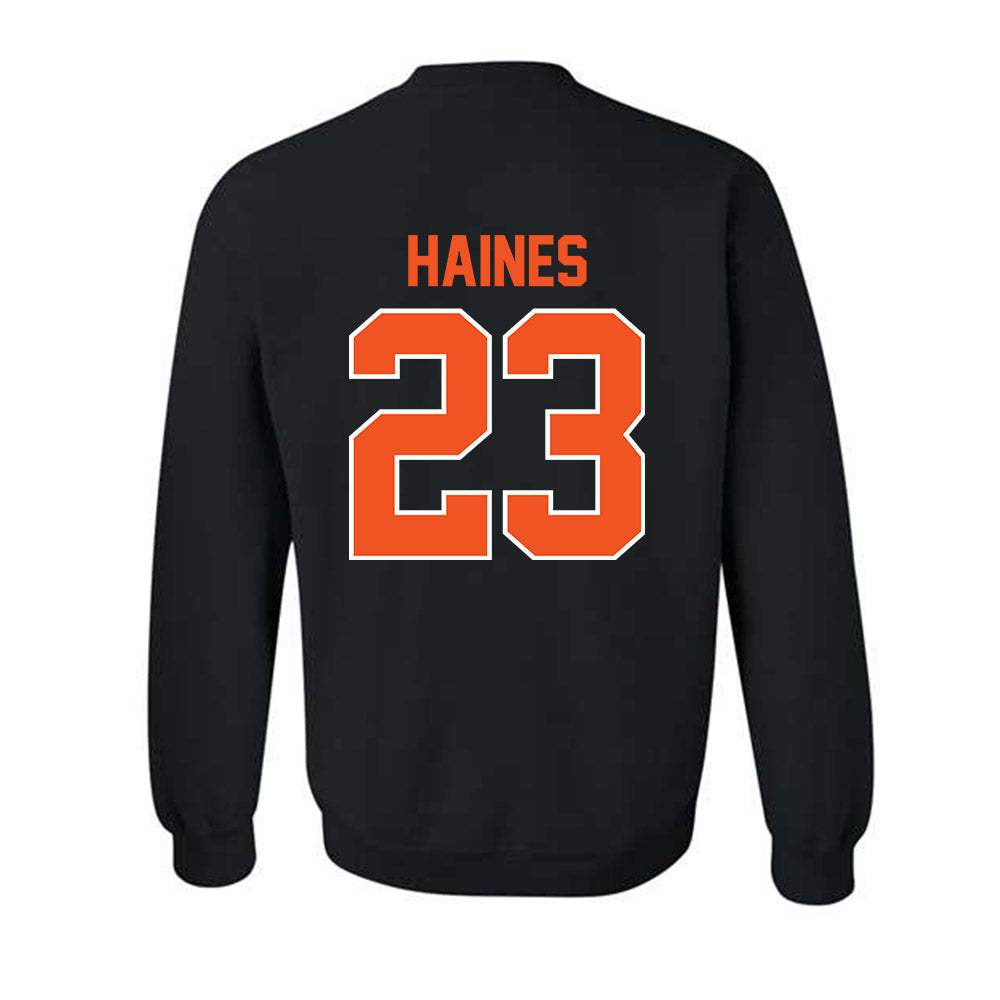 Oklahoma State - NCAA Women's Soccer : Megan Haines - Crewneck Sweatshirt Classic Shersey