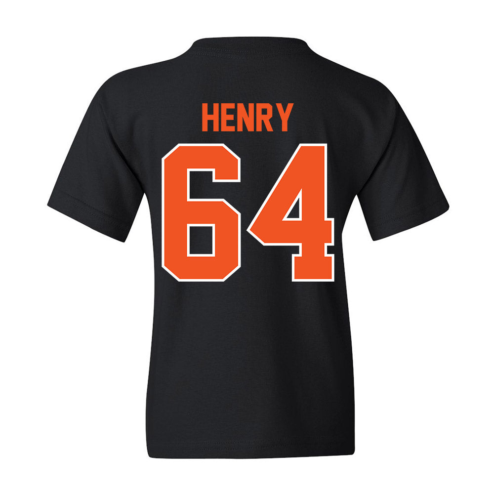 Oklahoma State - NCAA Football : Jarrett Henry - Youth T-Shirt Classic Shersey