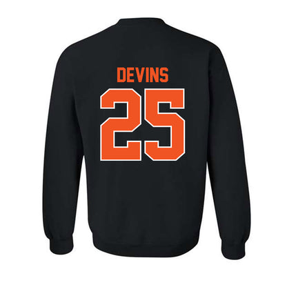 Oklahoma State - NCAA Football : Hudson Devins - Crewneck Sweatshirt Classic Shersey