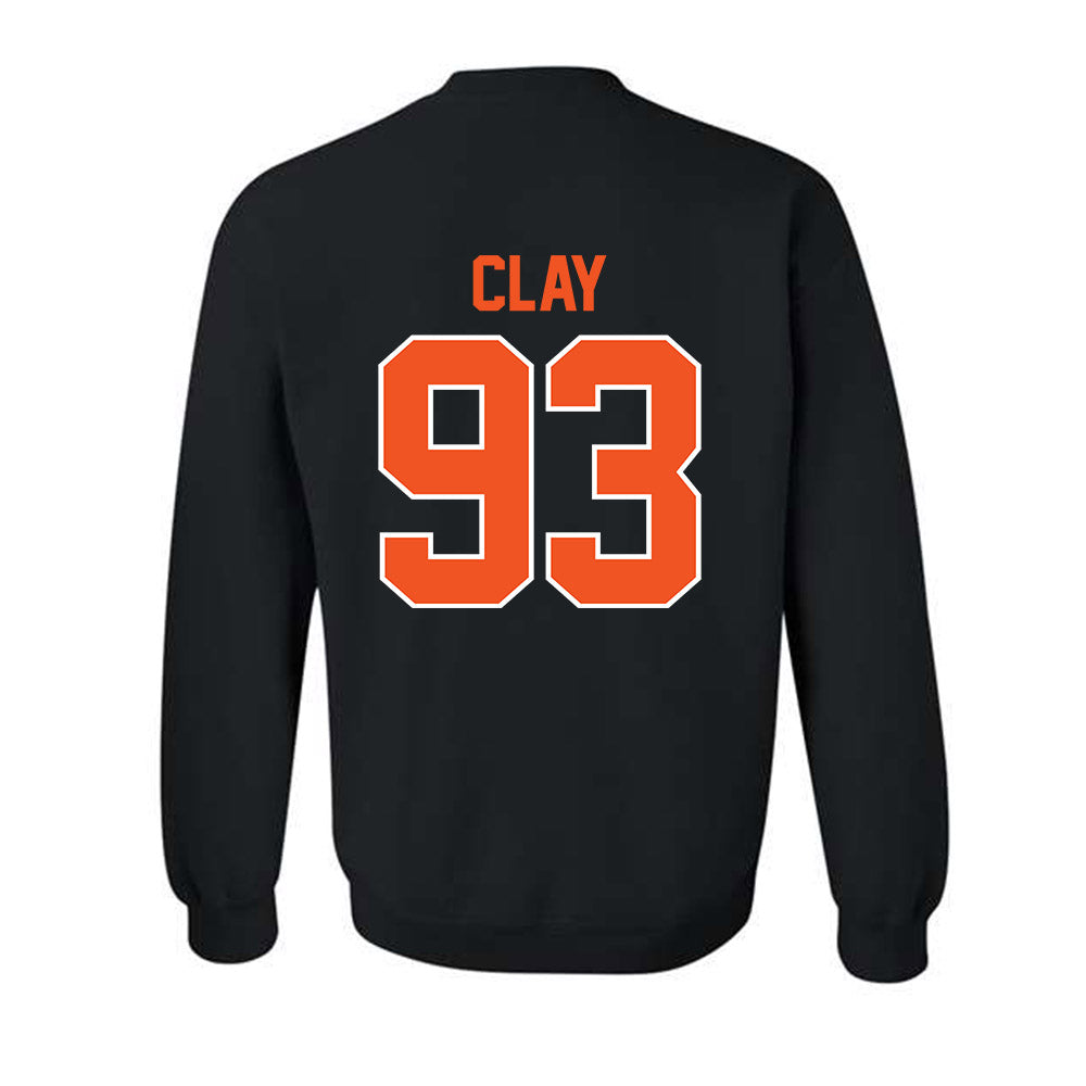 Oklahoma State - NCAA Football : Collin Clay - Crewneck Sweatshirt Classic Shersey