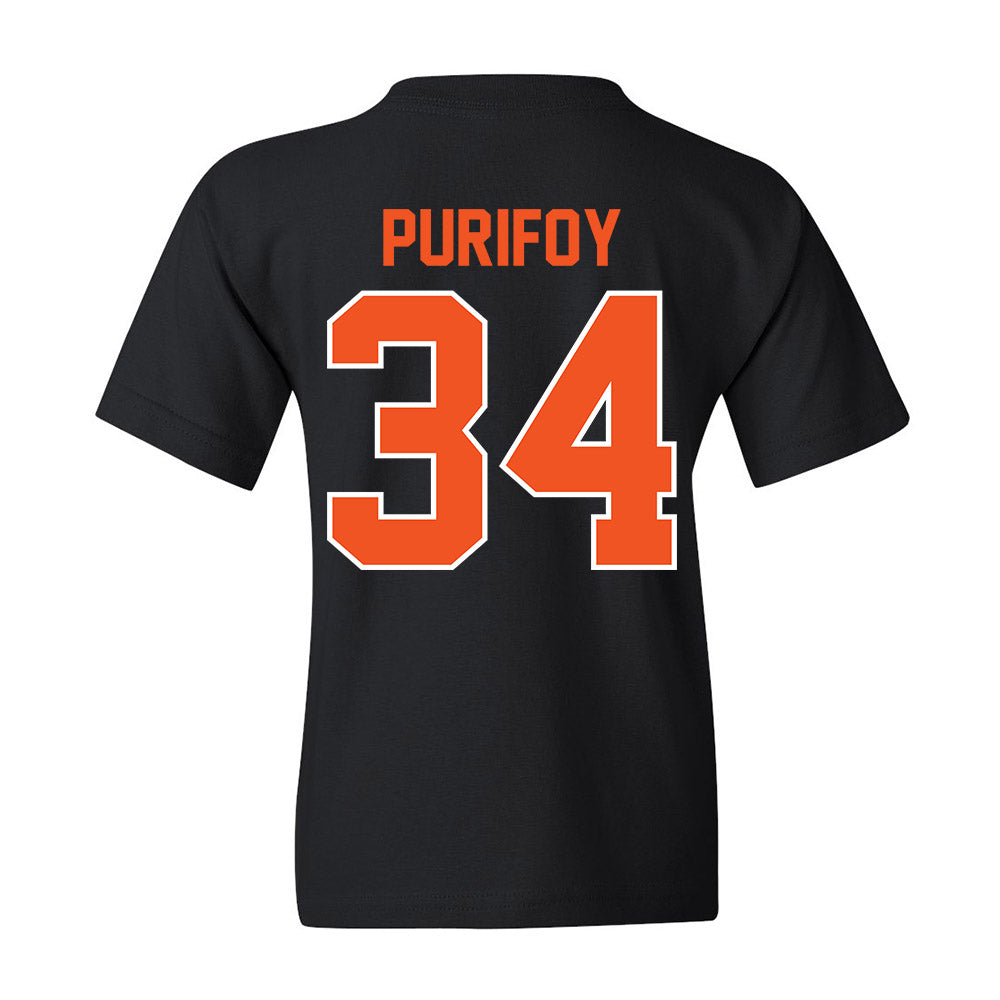 Oklahoma State - NCAA Women's Soccer : Ary Purifoy - Youth T-Shirt Classic Shersey