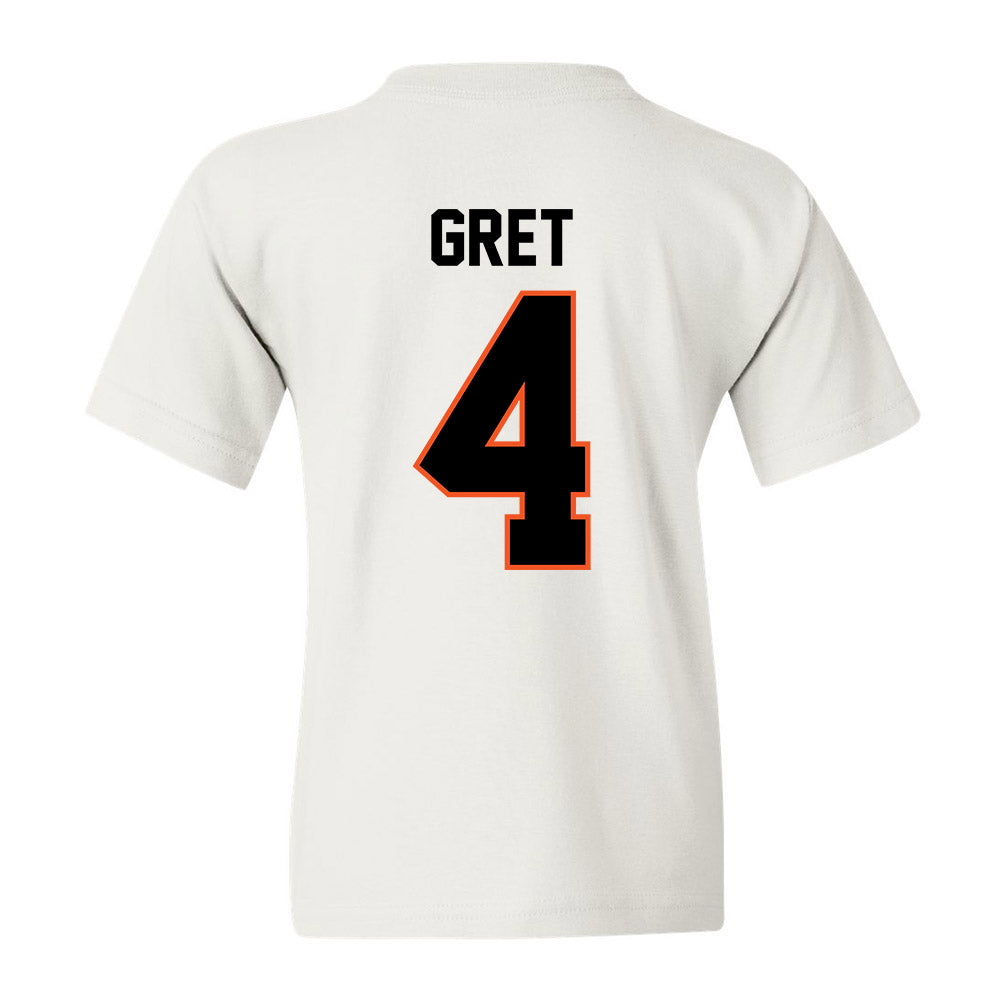 Oklahoma State - NCAA Women's Basketball : Anna Gret - Youth T-Shirt Classic Shersey