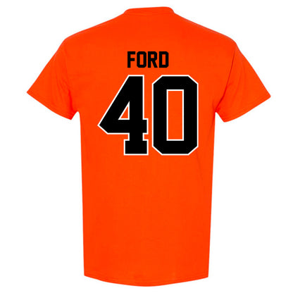 Oklahoma State - NCAA Football : Josh Ford - T-Shirt Classic Shersey