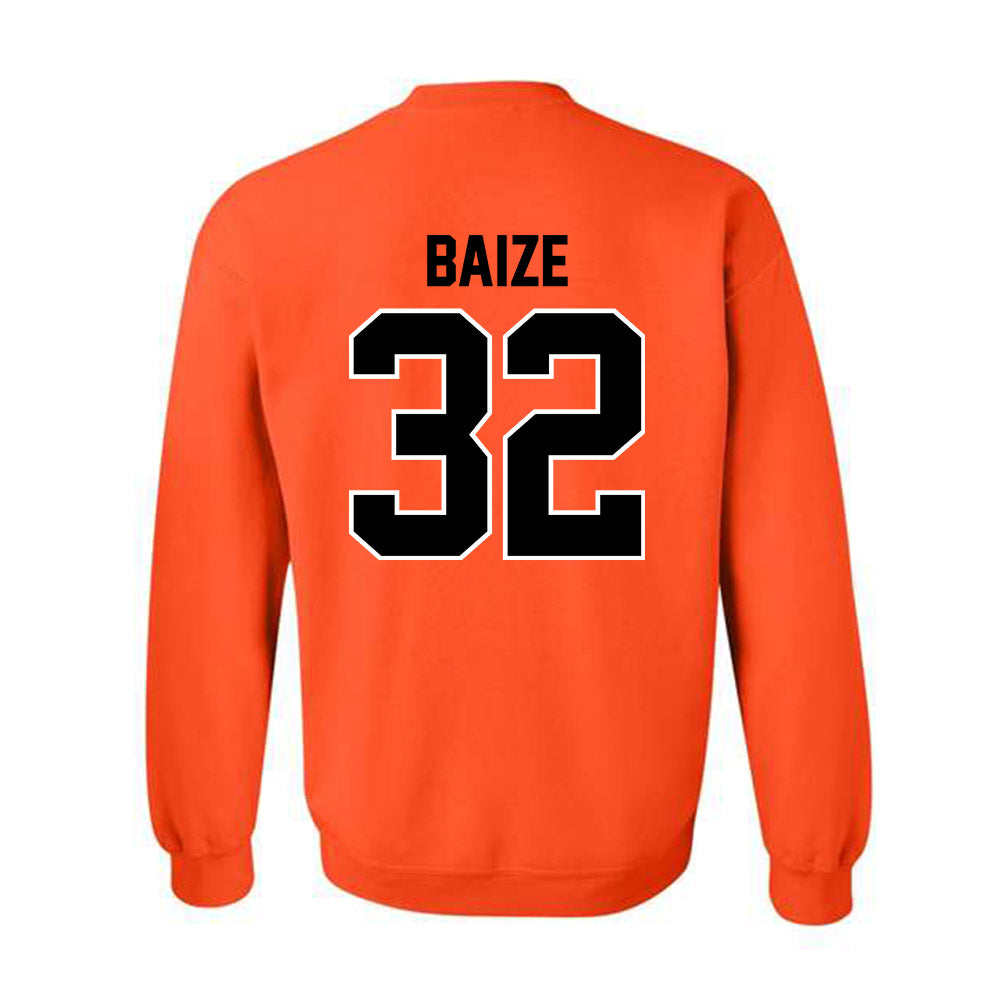 Oklahoma State - NCAA Football : Braden Baize - Crewneck Sweatshirt Classic Shersey