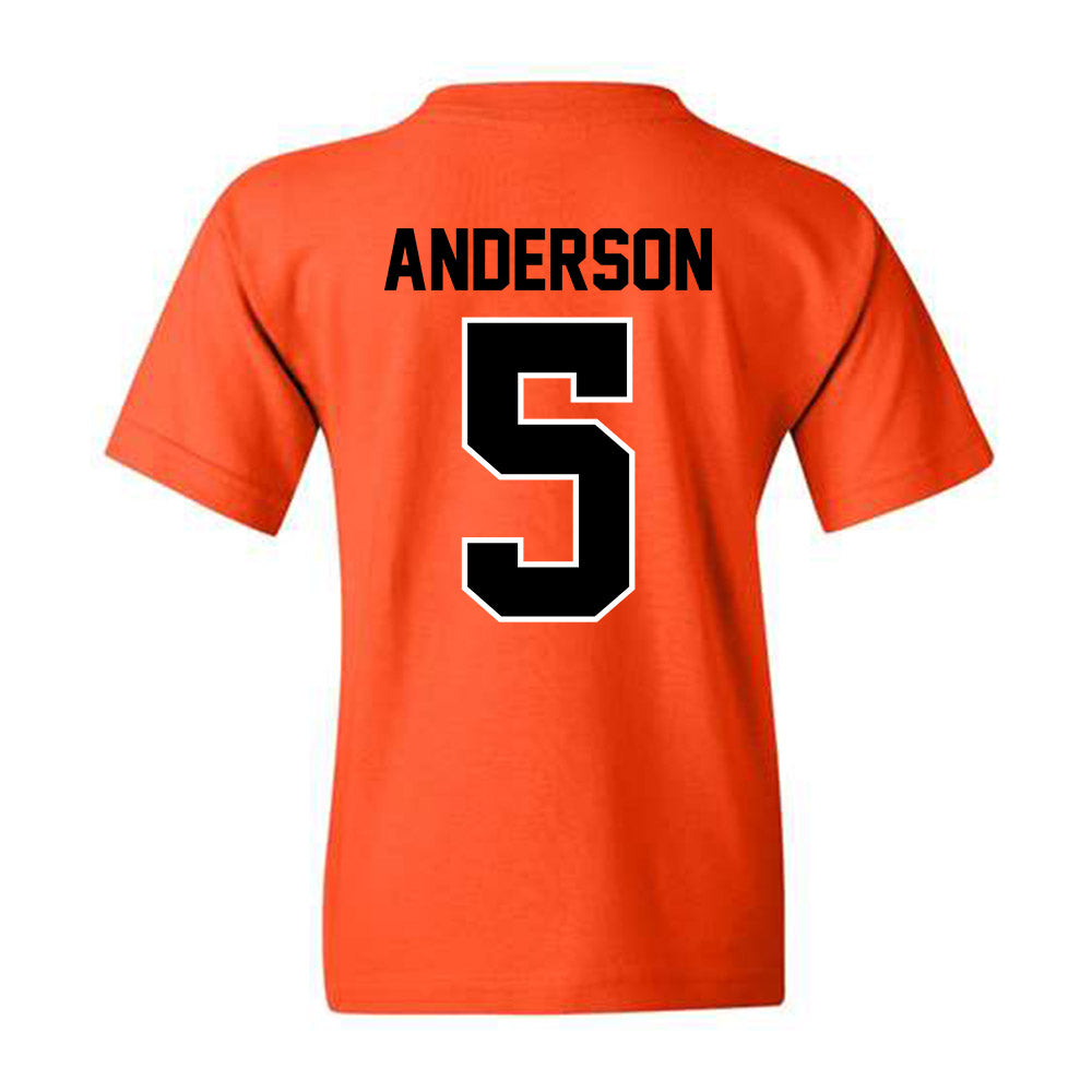 Oklahoma State - NCAA Softball : Taylor Anderson - Youth T-Shirt Classic Shersey