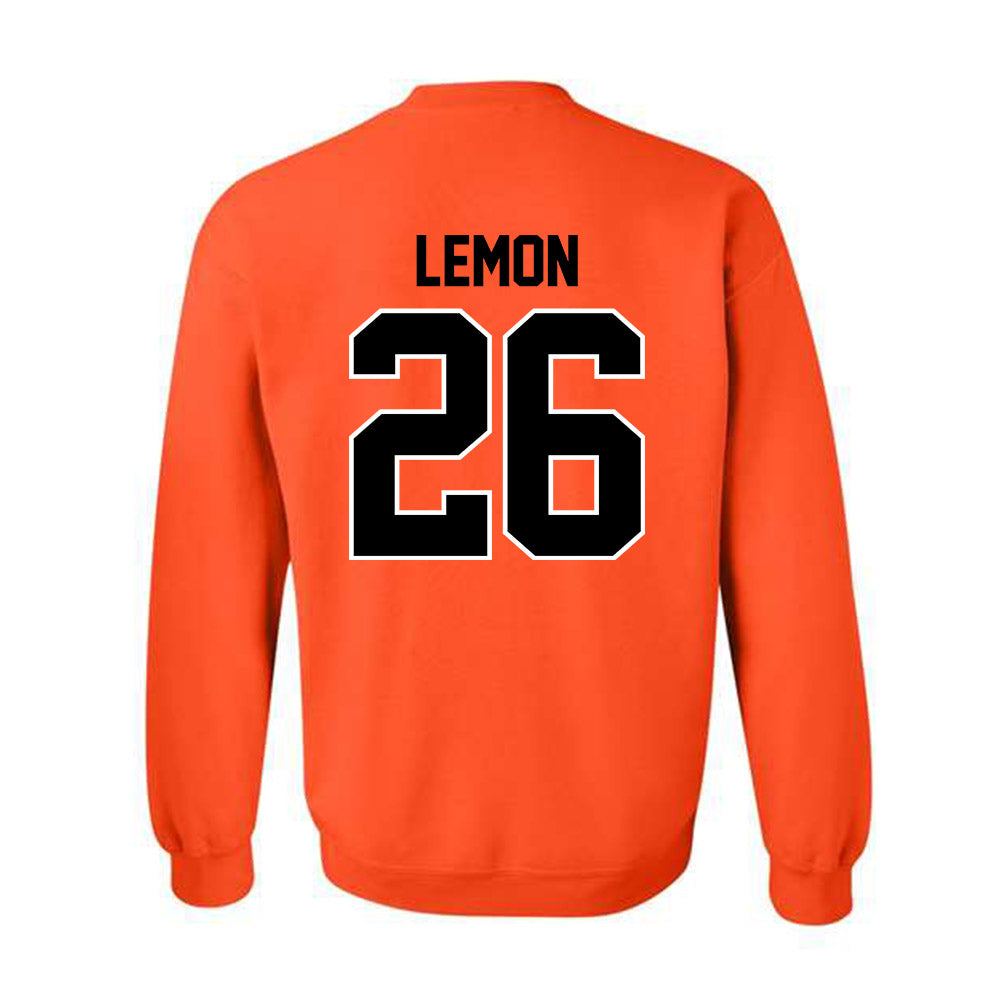 Oklahoma State - NCAA Baseball : Austin Lemon - Crewneck Sweatshirt Classic Shersey