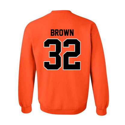 Oklahoma State - NCAA Football : Gabe Brown - Crewneck Sweatshirt Classic Shersey