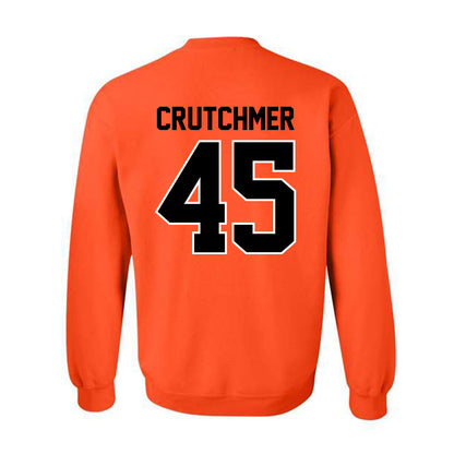 Oklahoma State - NCAA Football : Justin Crutchmer - Crewneck Sweatshirt Classic Shersey