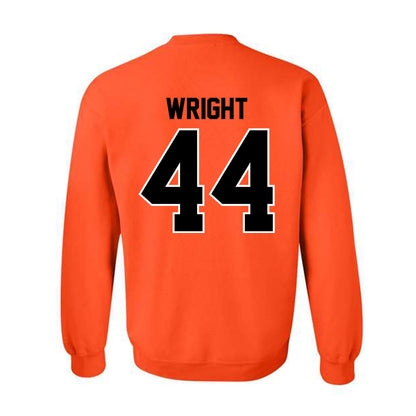 Oklahoma State - NCAA Football : Justin Wright - Crewneck Sweatshirt Classic Shersey