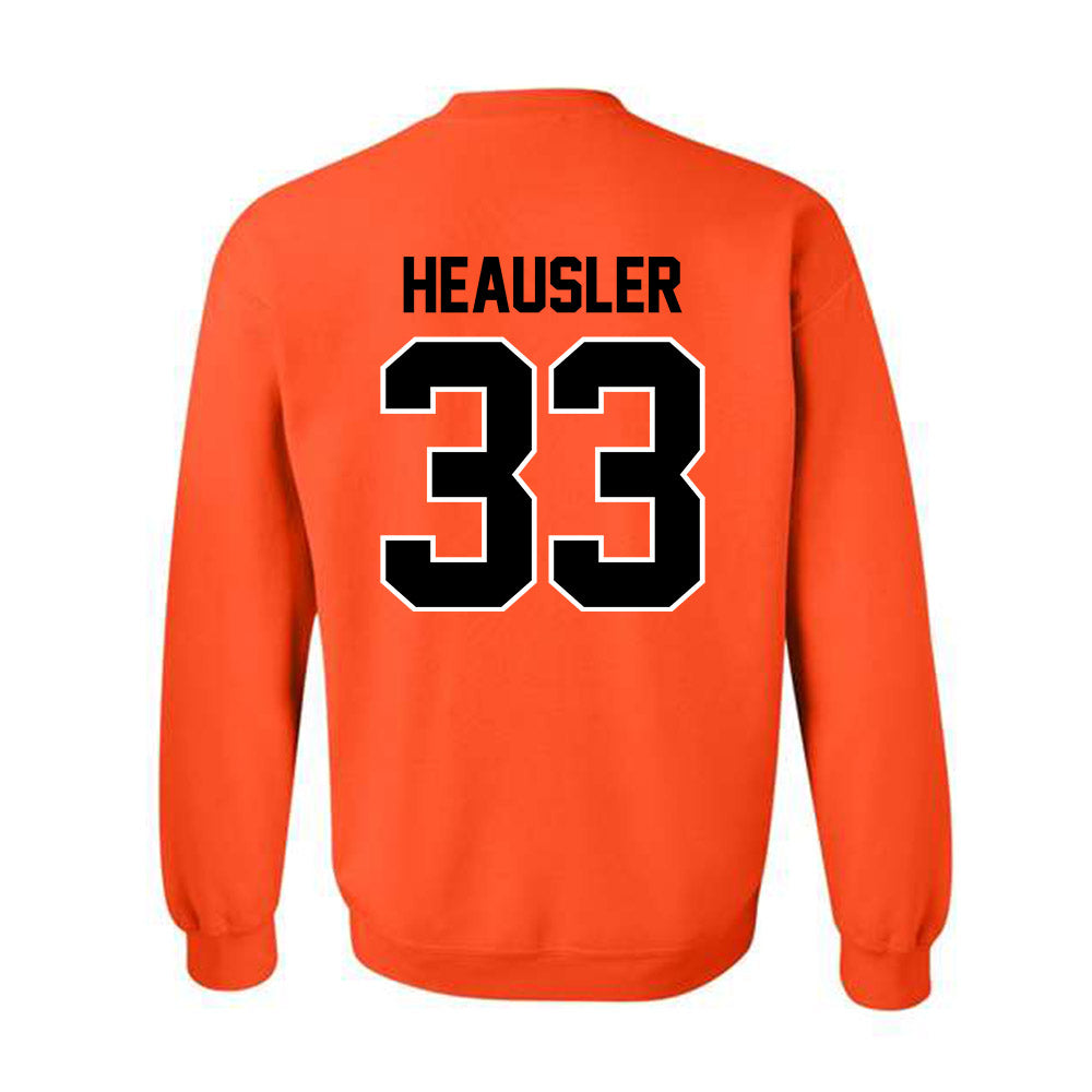 Oklahoma State - NCAA Women's Soccer : Logan Heausler - Crewneck Sweatshirt Classic Shersey