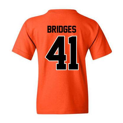 Oklahoma State - NCAA Baseball : Bowen Bridges - Youth T-Shirt Classic Shersey