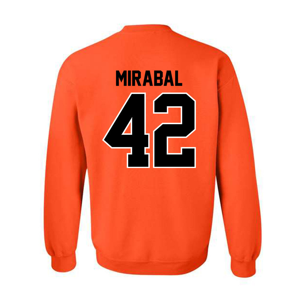 Oklahoma State - NCAA Football : Grant Mirabal - Crewneck Sweatshirt Classic Shersey