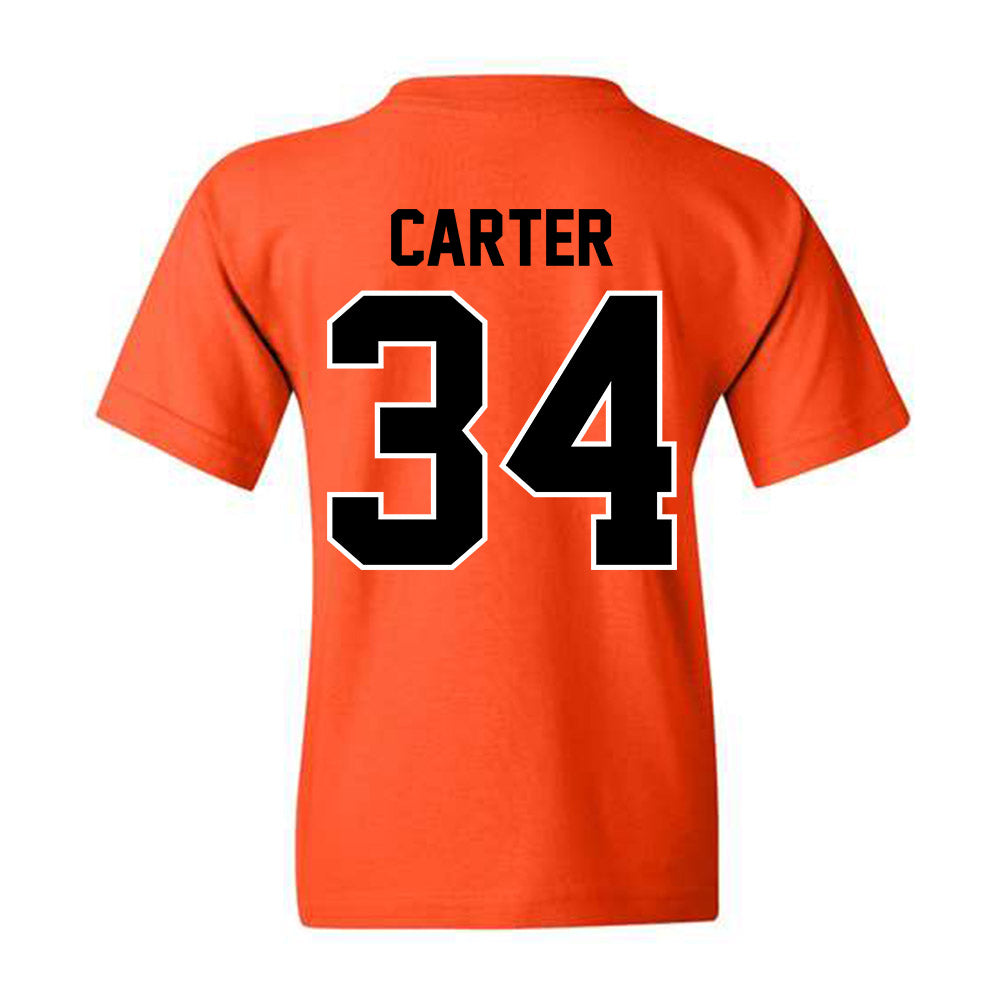 Oklahoma State - NCAA Baseball : Charlie Carter - Youth T-Shirt Classic Shersey