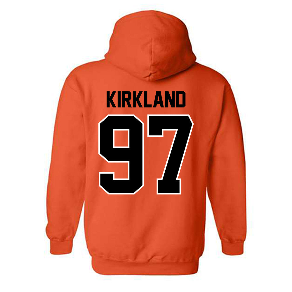 Oklahoma State - NCAA Football : Justin Kirkland - Hooded Sweatshirt Classic Shersey