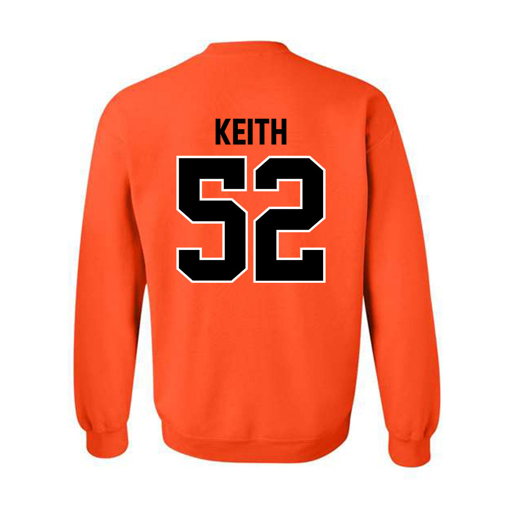 Oklahoma State - NCAA Football : Garrett Keith - Crewneck Sweatshirt Classic Shersey