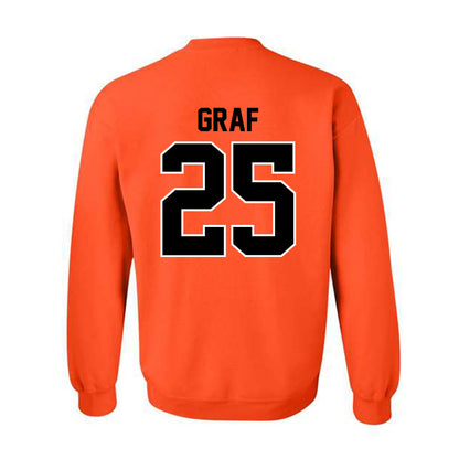 Oklahoma State - NCAA Softball : Macy Graf - Crewneck Sweatshirt Classic Shersey