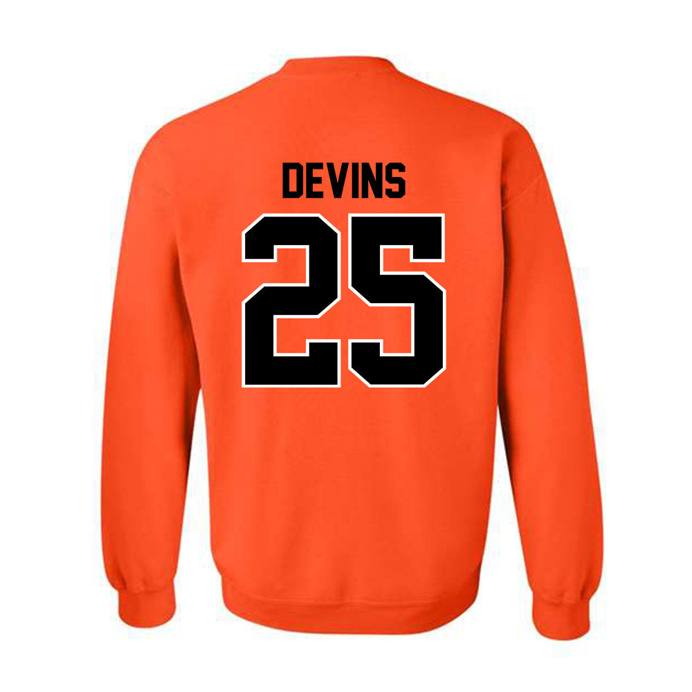 Oklahoma State - NCAA Football : Hudson Devins - Crewneck Sweatshirt Classic Shersey