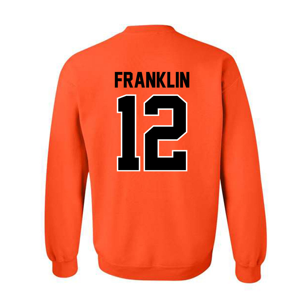 Oklahoma State - NCAA Football : Kamryn Franklin - Crewneck Sweatshirt Classic Shersey